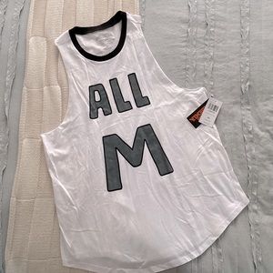 My Hero Academia Anime All Might jersey tank Medium NWT